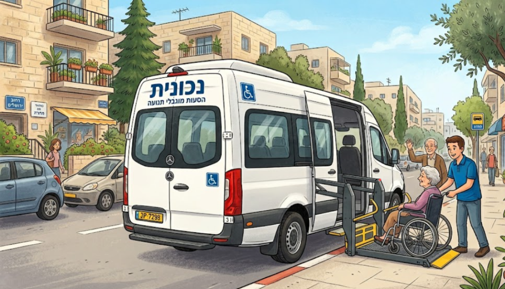 הסעות לנכים: איפה מוצאים הסעות מוזלות או חינם?
